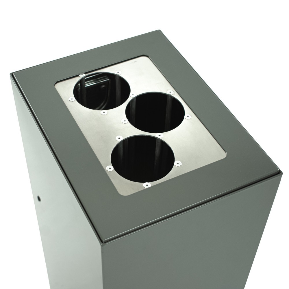Numéro de l'image du produit 6: Dispositif modulaire de tri des déchets, 60 litres, gris foncé