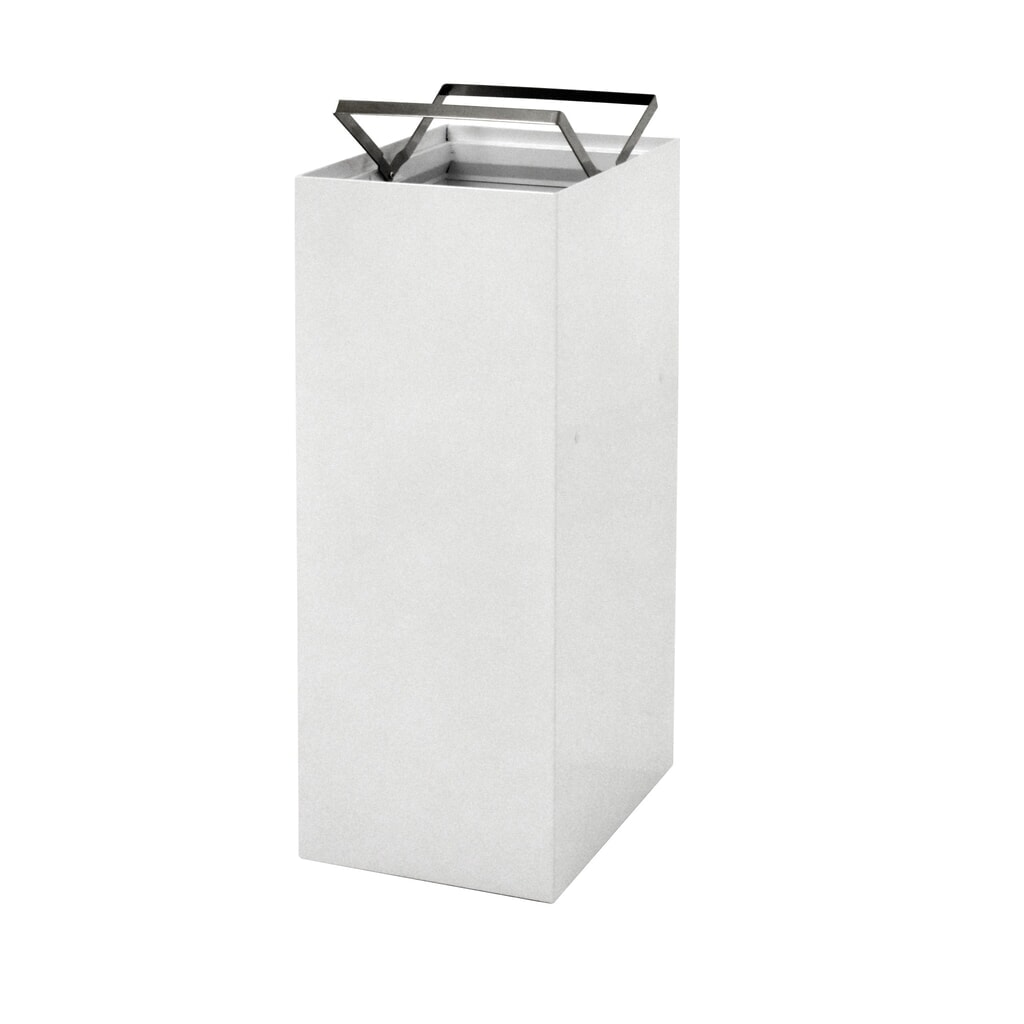 N° de l'image du produit 3 : Dispositif modulaire de tri des déchets, 60 litres, blanc