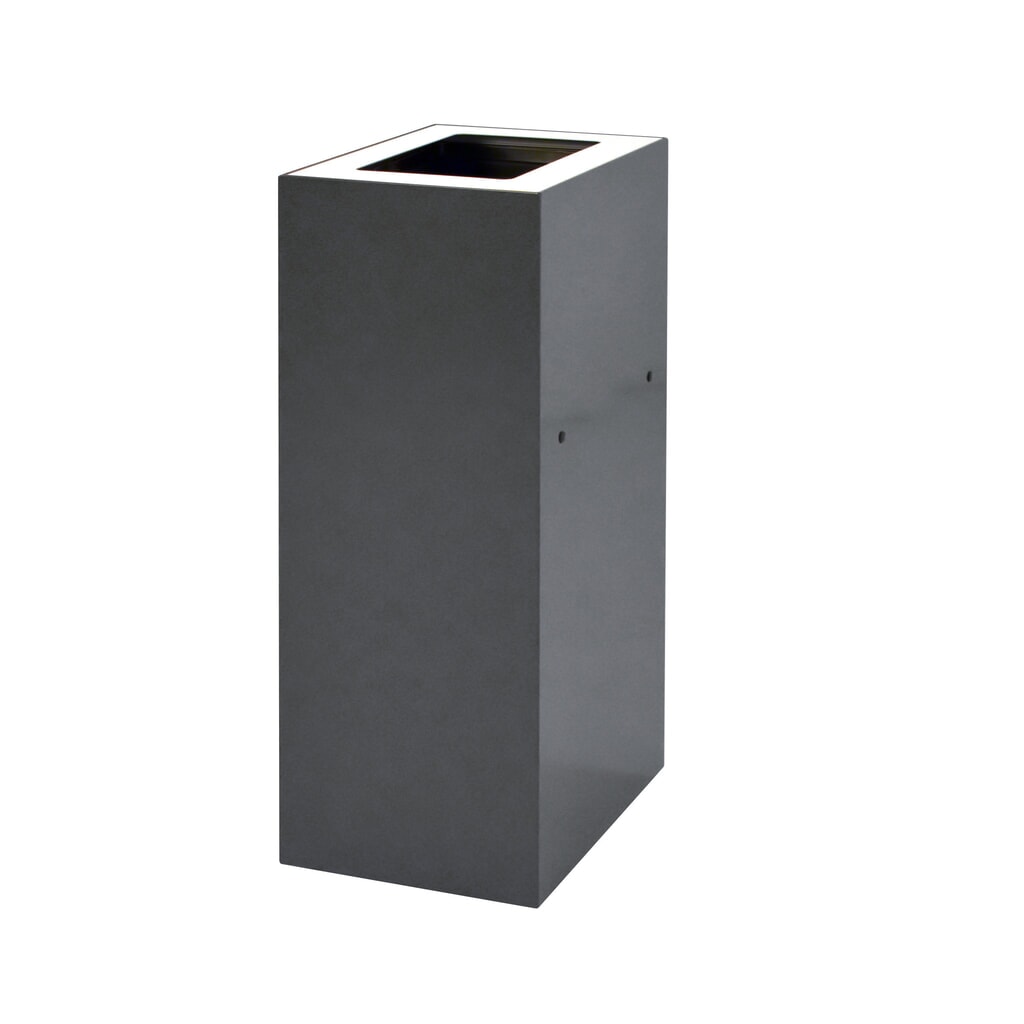 N° de l'image du produit 4 : Dispositif modulaire de tri des déchets, 60 litres, blanc
