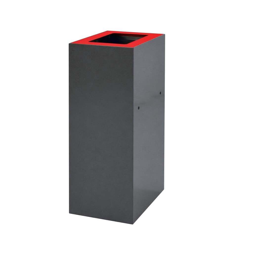 Couvercle pour dispositif modulaire de tri des déchets, 60 litres, rouge N° de l'image du produit 4 : Couvercle pour dispositif modulaire de tri des déchets, 60 litres, rouge