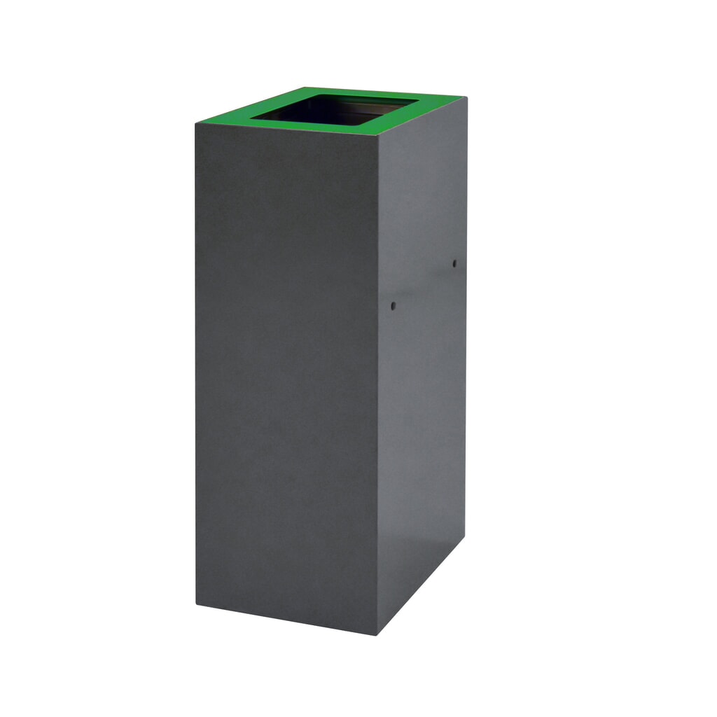 Couvercle pour dispositif modulaire de tri des déchets, 60 litres, vert N° de l'image du produit 4 : Couvercle pour dispositif modulaire de tri des déchets, 60 litres, vert