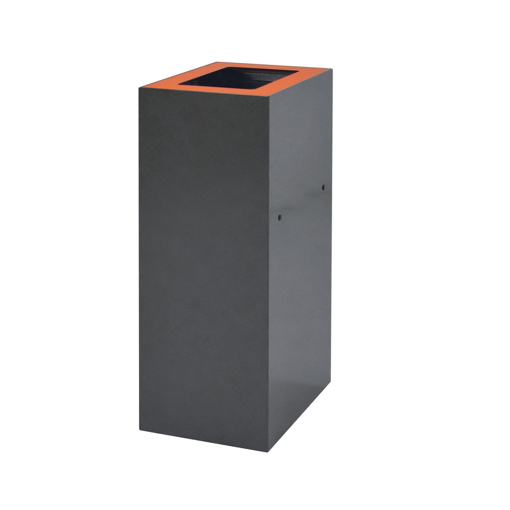 Couvercle pour dispositif modulaire de tri des déchets, 60 litres, orange N° de l'image du produit 4 : Couvercle pour dispositif modulaire de tri des déchets, 60 litres, orange