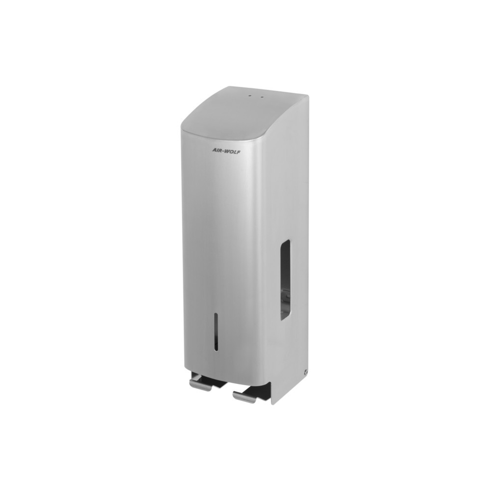 Numéro de l'image du produit 8: Distributeur de papier toilette Air-Wolf pour 3 rouleaux de papier toilette, acier inoxydable brossé