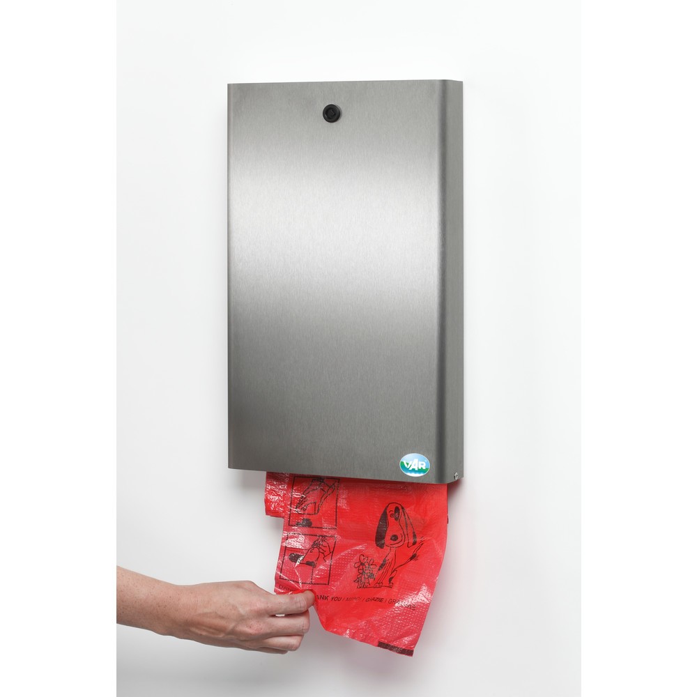 Numéro de l'image du produit 2: Distributeur de sachets à excréments pour chien VAR® DS 2, acier inodyxable