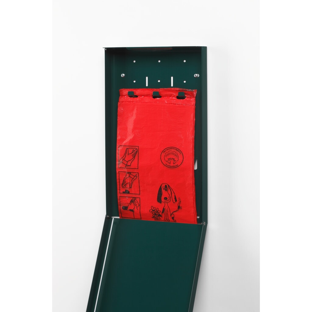 Distributeur de sachets à excréments pour chien VAR® DS 2, vert mousse N° de l'image du produit 3 : Distributeur de sachets à excréments pour chien VAR® DS 2, vert mousse