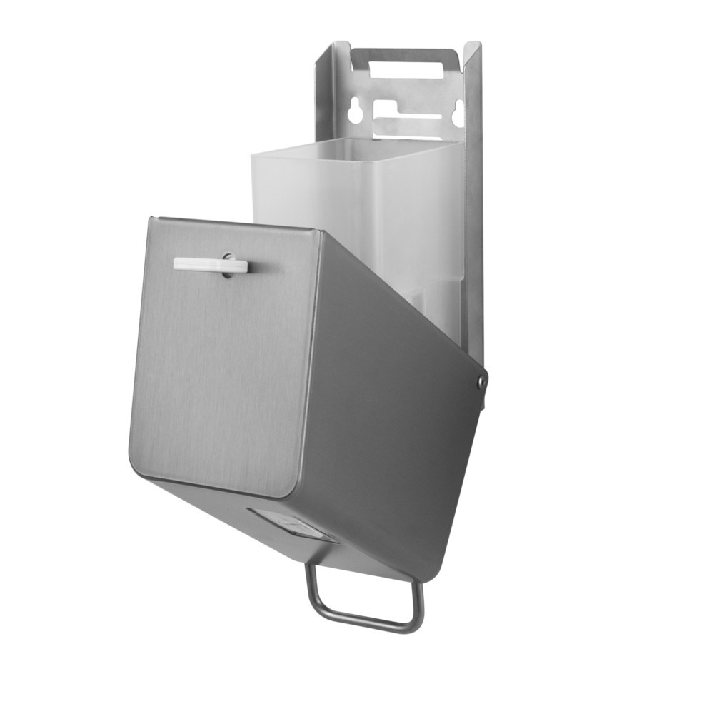 Numéro de l'image du produit 3: Distributeur de savon et de désinfectant Air-Wolf pour 250 ml en acier inoxydable brossé