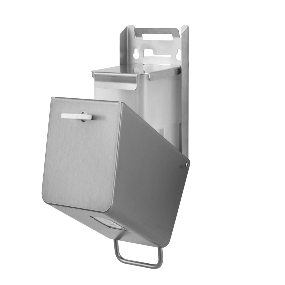 Numéro de l'image du produit 4: Distributeur de savon et de désinfectant Air-Wolf pour 250 ml en acier inoxydable brossé