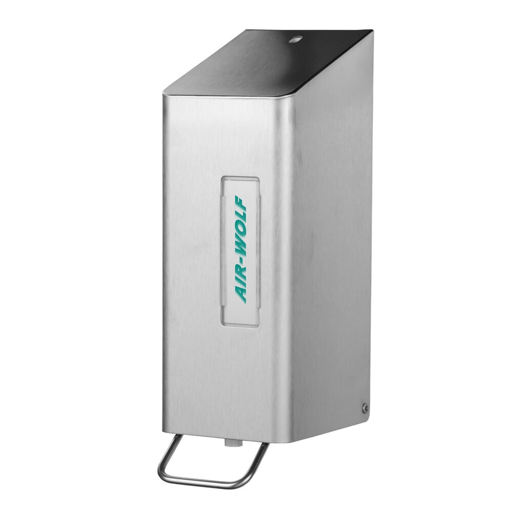 Distributeur de savon et de désinfectant Air-Wolf pour 600 ml de lotion lavante pour les mains ou de désinfectant N° de l'image du produit 1 : Distributeur de savon et de désinfectant Air-Wolf pour 600 ml de lotion lavante pour les mains ou de désinfectant