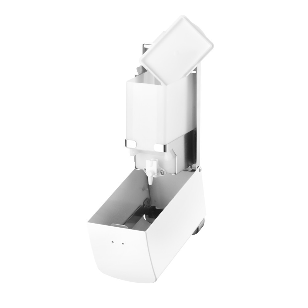 Numéro de l'image du produit 2: Distributeur de savon et de désinfectant Air-Wolf série Alpha, blanc