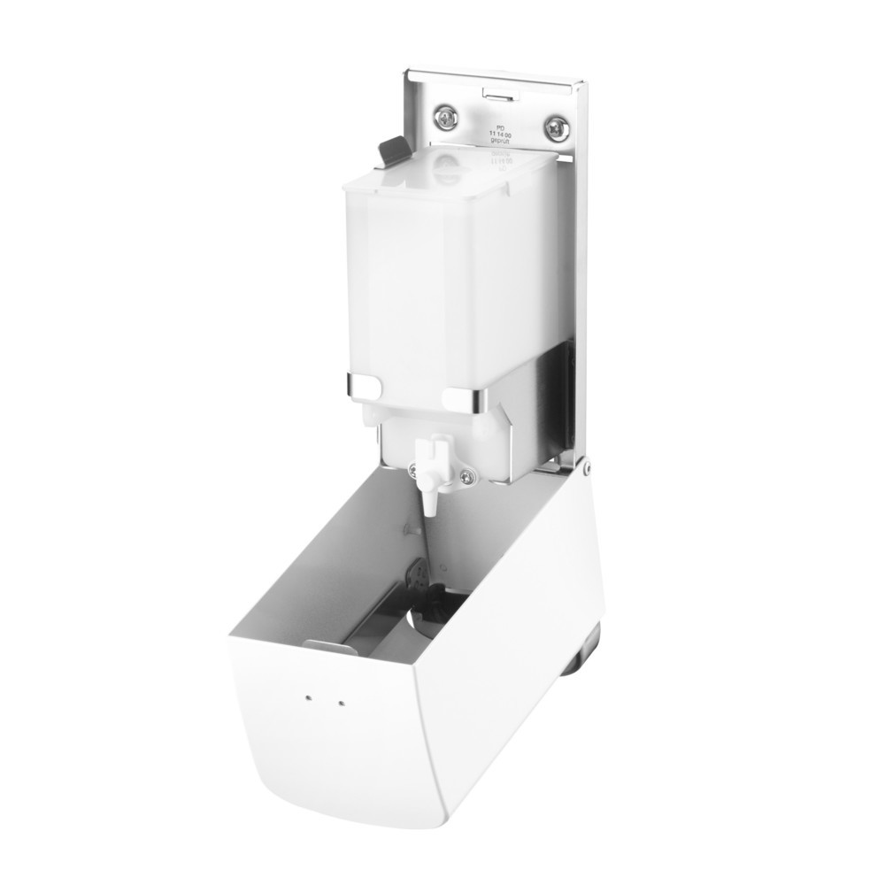 Numéro de l'image du produit 3: Distributeur de savon et de désinfectant Air-Wolf série Alpha, blanc