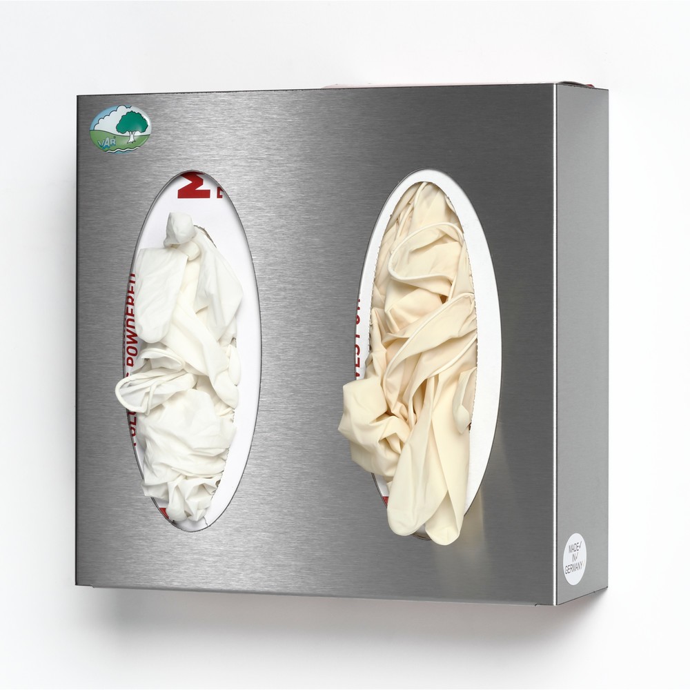 Numéro de l'image du produit 1: Distributeur mural VAR® pour boîte à mouchoirs/essuie-mains, double