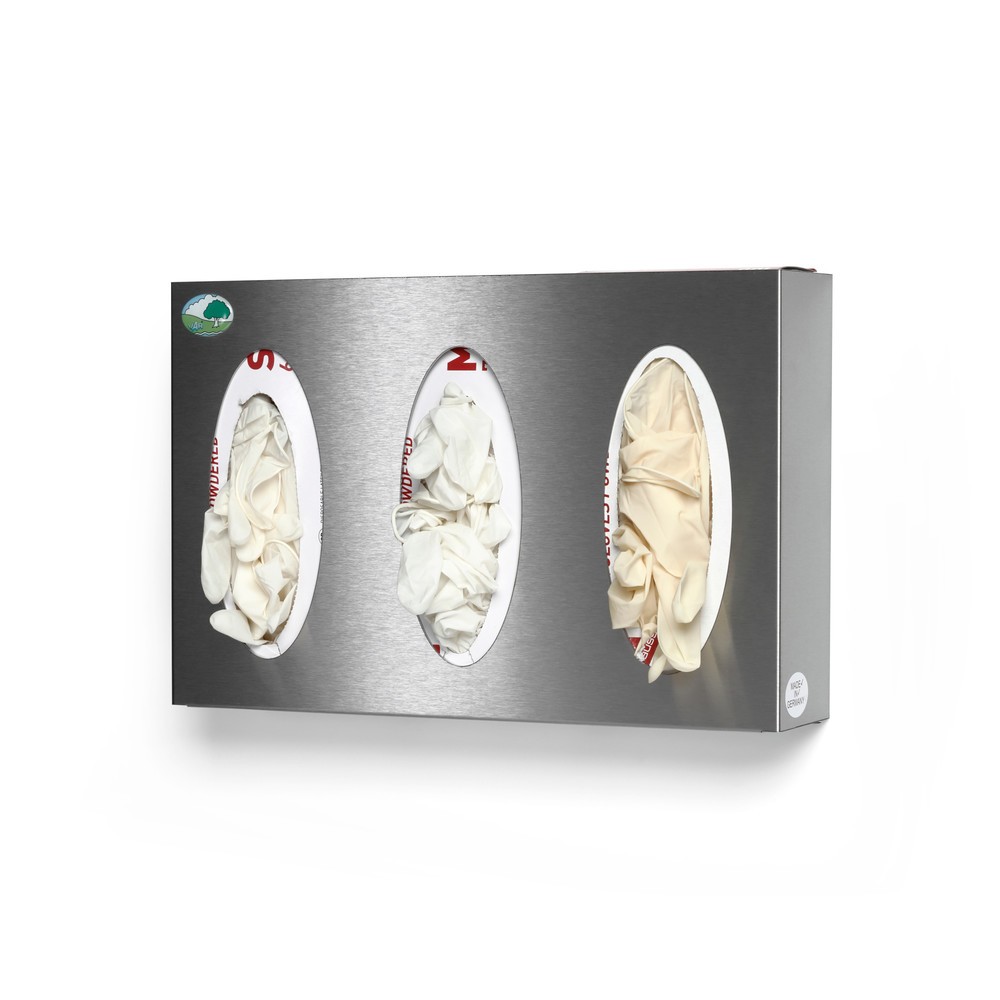 Numéro de l'image du produit 1: Distributeur mural VAR® pour boîte à mouchoirs/essuie-mains, triple