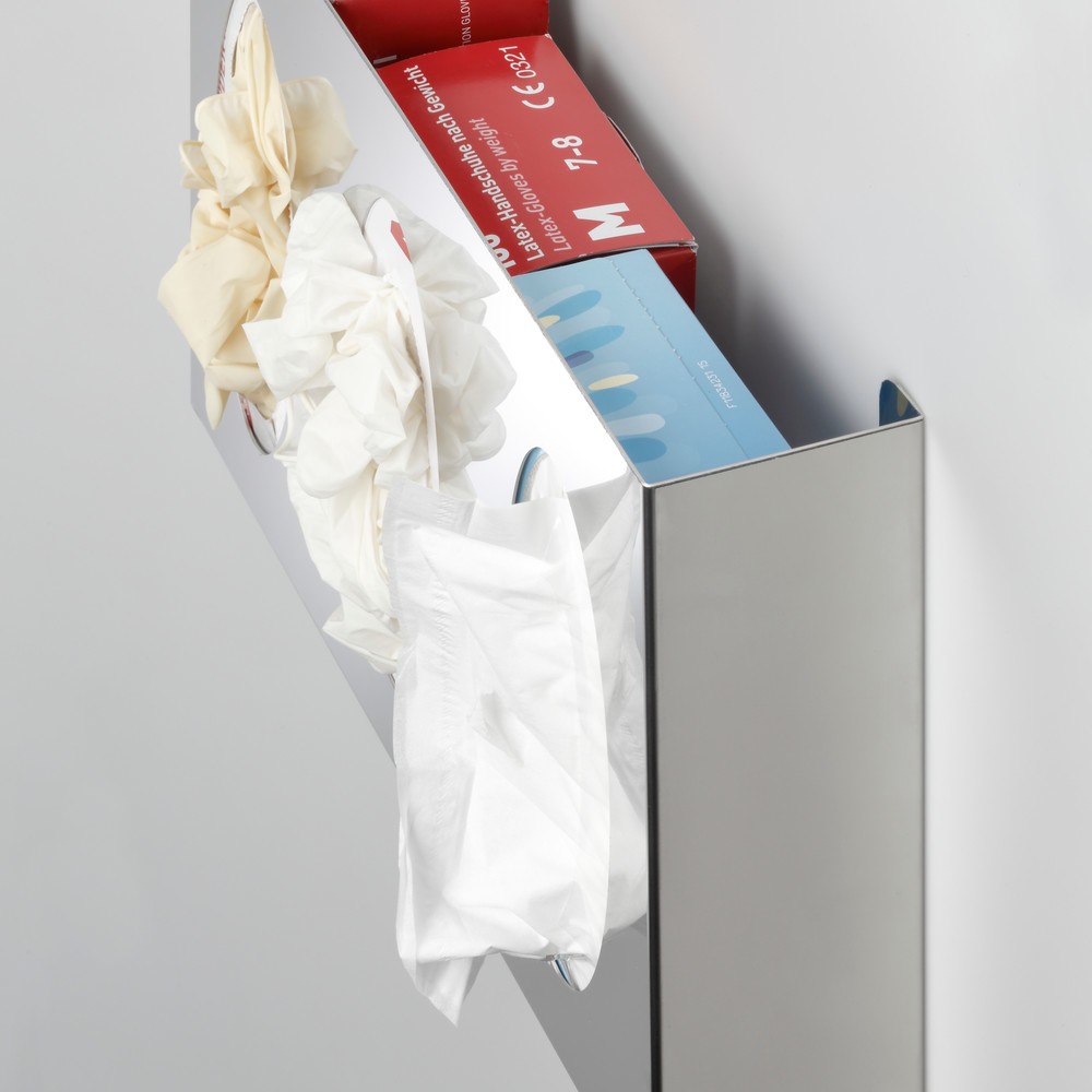 Numéro de l'image du produit 2: Distributeur mural VAR® pour boîte à mouchoirs/essuie-mains, triple