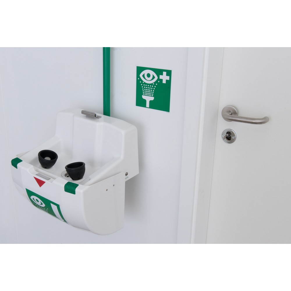 Numéro de l'image du produit 2: B-Safety - Lavabo de douche d'urgence pour le corps ClassicLine avec couvercle mural