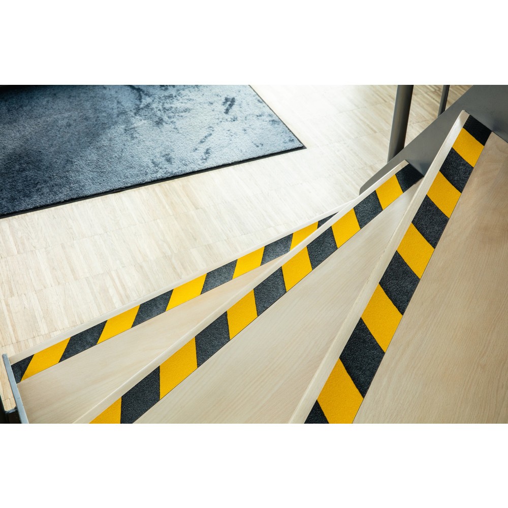 Numéro de l'image du produit 5: DURABLE Bande antidérapante DURALINE® GRIP, largeur 50 mm, jaune/noir, 2 pcs/UV
