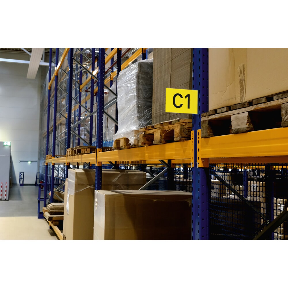 N° de l'image du produit 2 : DURABLE Signalisation pour rayonnages, panneau de circulation magnétique, A5 paysage