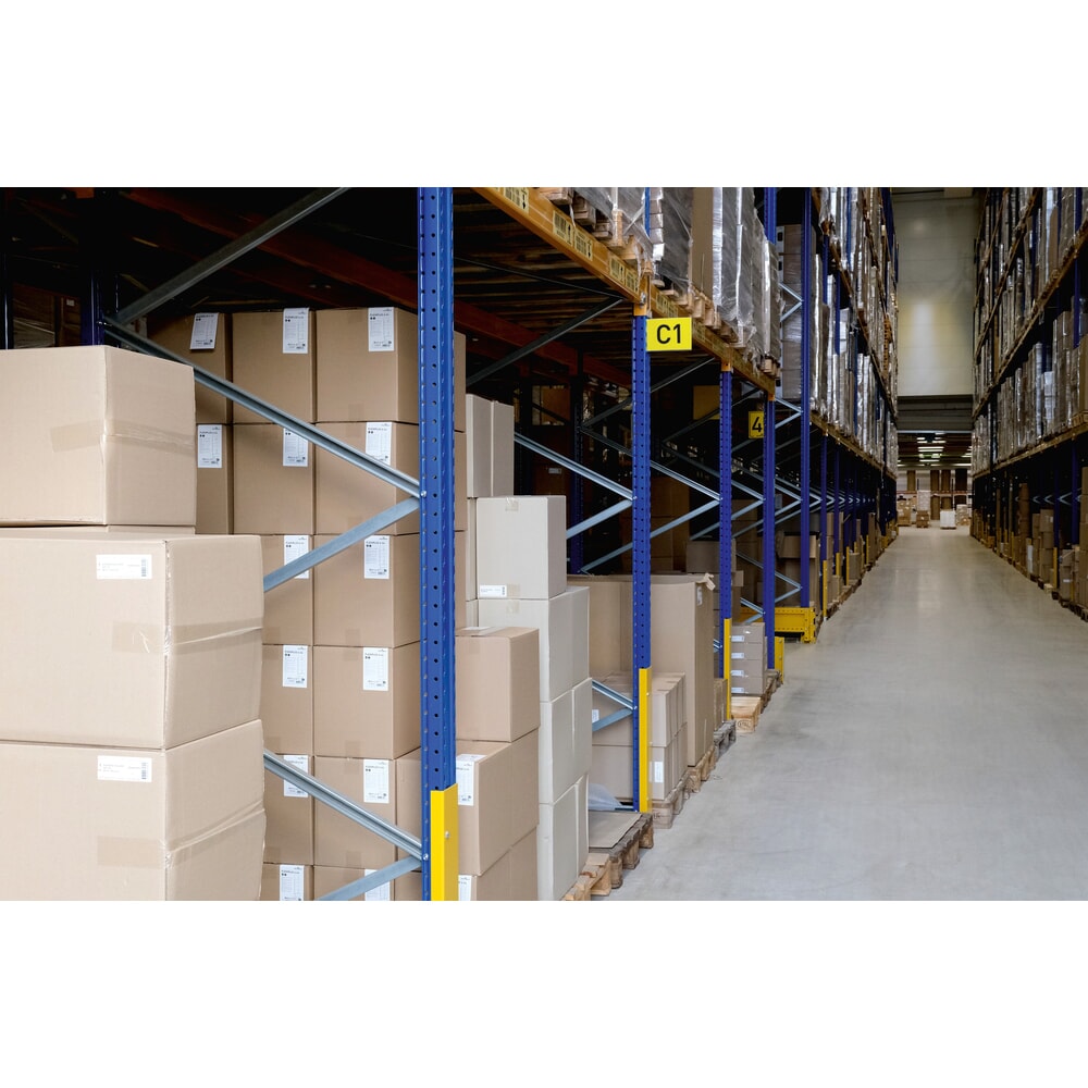 N° de l'image du produit 3 : DURABLE Signalisation pour rayonnages, panneau de circulation magnétique, A5 paysage