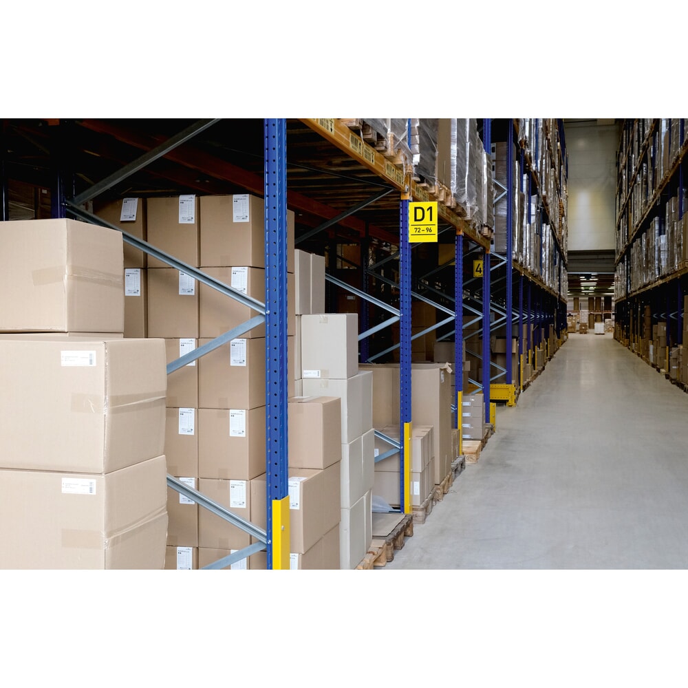 N° de l'image du produit 3 : DURABLE Signalisation pour rayonnages, panneau de circulation magnétique, A4 vertical