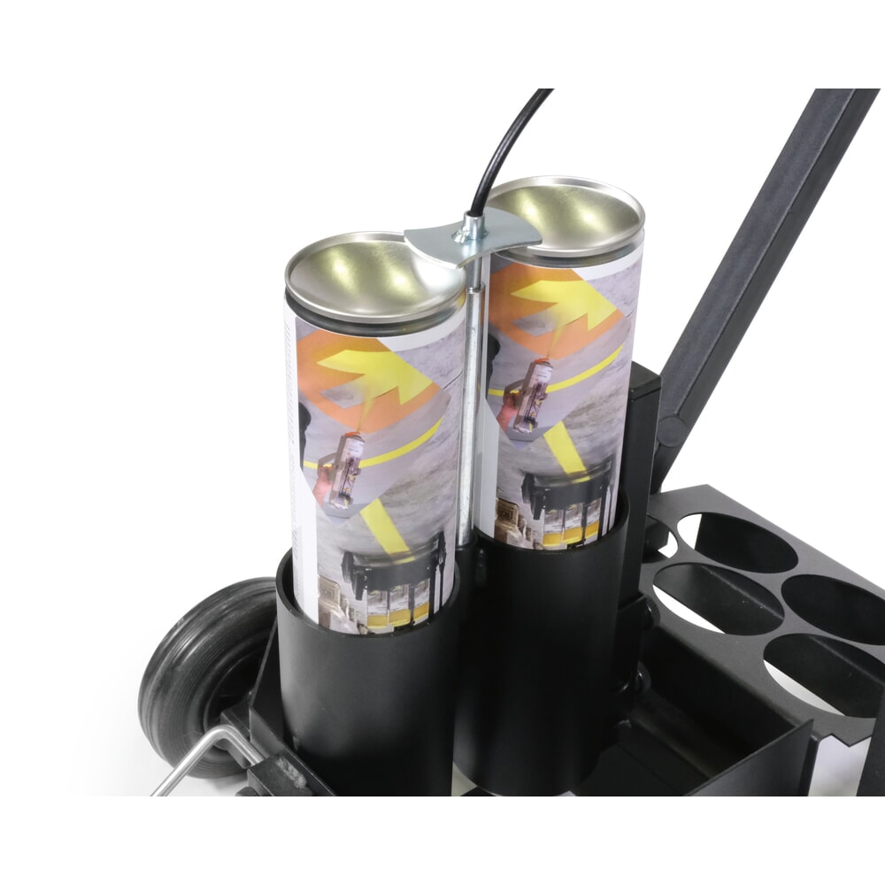 N° de l'image du produit 4 : DURABLE chariot de marquage au sol DURALINE® EasyTrack, pour 2 aérosols