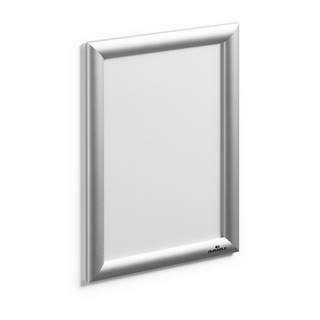 N° de l'image du produit 1 : DURABLE Cadre clipsable en aluminium, A4, 5 pcs/UV