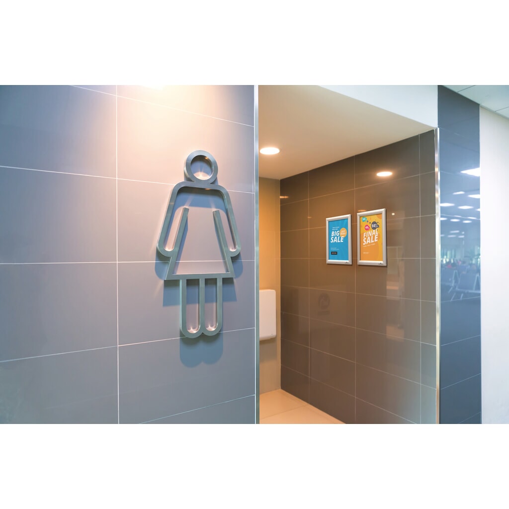 DURABLE Cadre clipsable en aluminium, A4, 5 pcs/UV N° de l'image du produit 7 : DURABLE Cadre clipsable en aluminium, A4, 5 pcs/UV