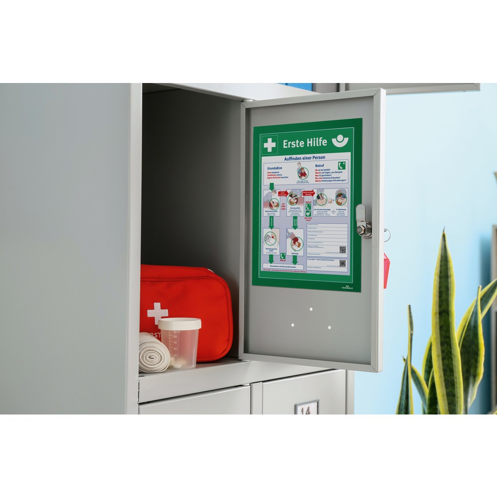 Numéro de l'image du produit 2: DURABLE Cadre d'affichage DURAFRAME® MAGNETIC, A4, 10 pcs/UV