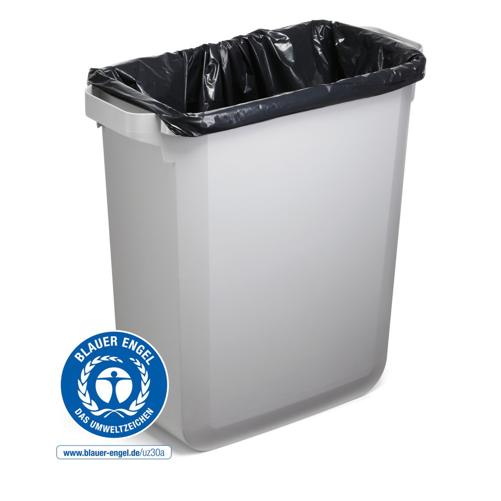 Numéro de l'image du produit 8: DURABLE Conteneur à déchets DURABIN® ECO 60L avec couvercle, gris