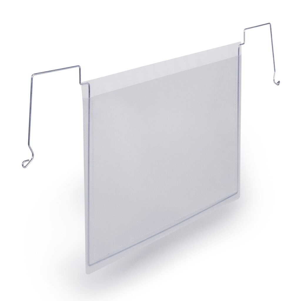 Illustration du produit: DURABLE porte-documents avec pinces métalliques, DIN A5 paysage, ouverte