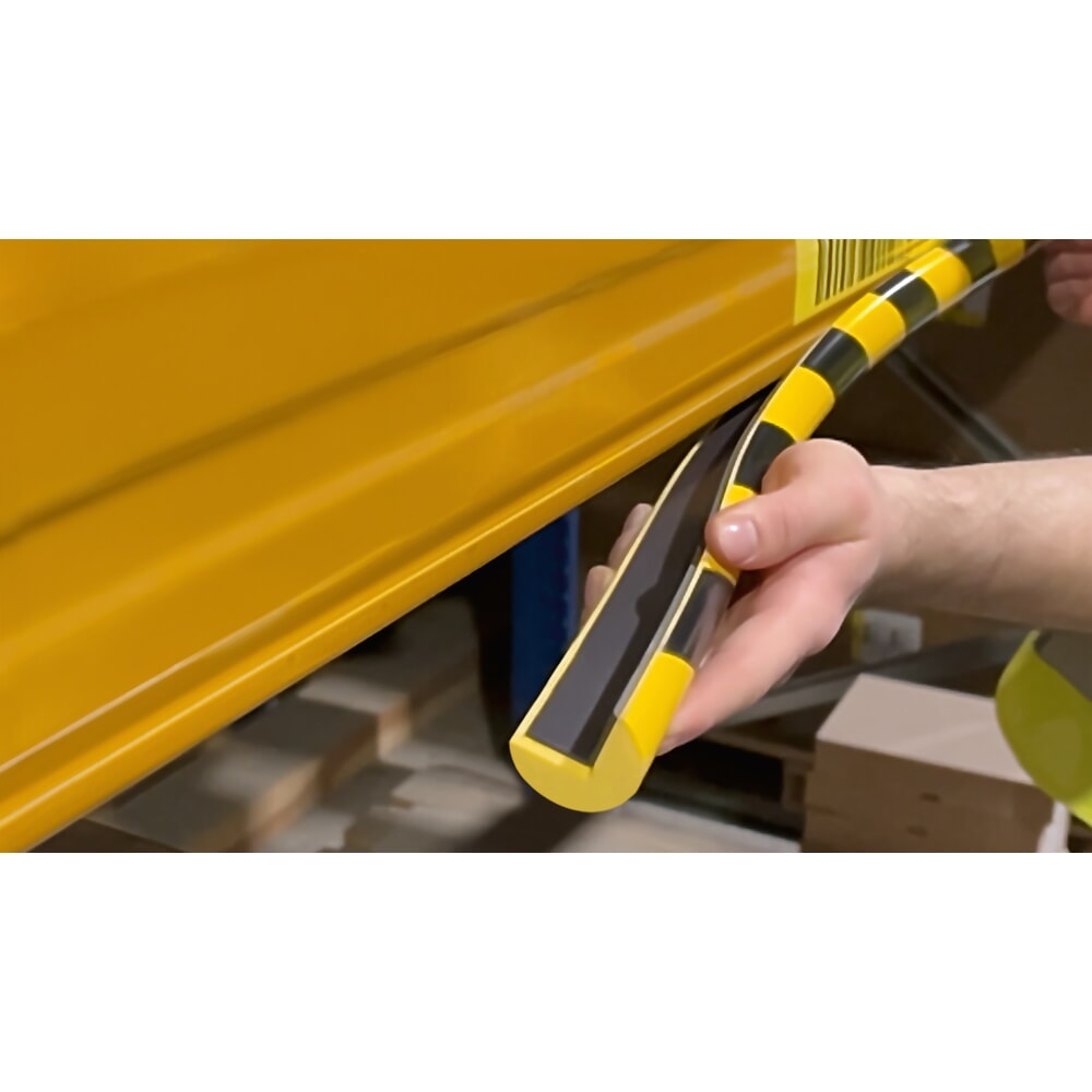 N° de l'image du produit 4 : DURABLE profilé d’angle de protection contre les chocs magnétique C25R, 25 mm