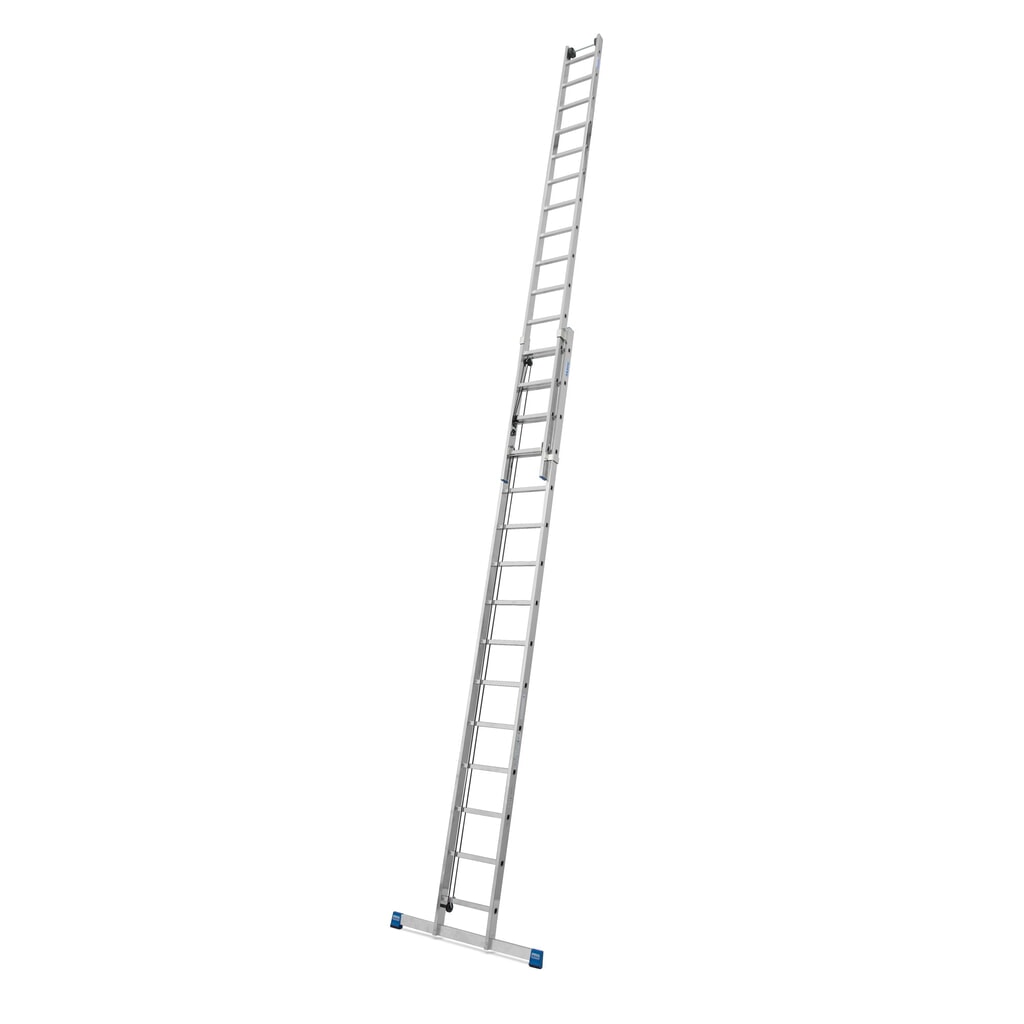 N° de l'image du produit 3 : Échelle simple KRAUSE® à corde profi, en 2 parties, hauteur déployée 6,45 m