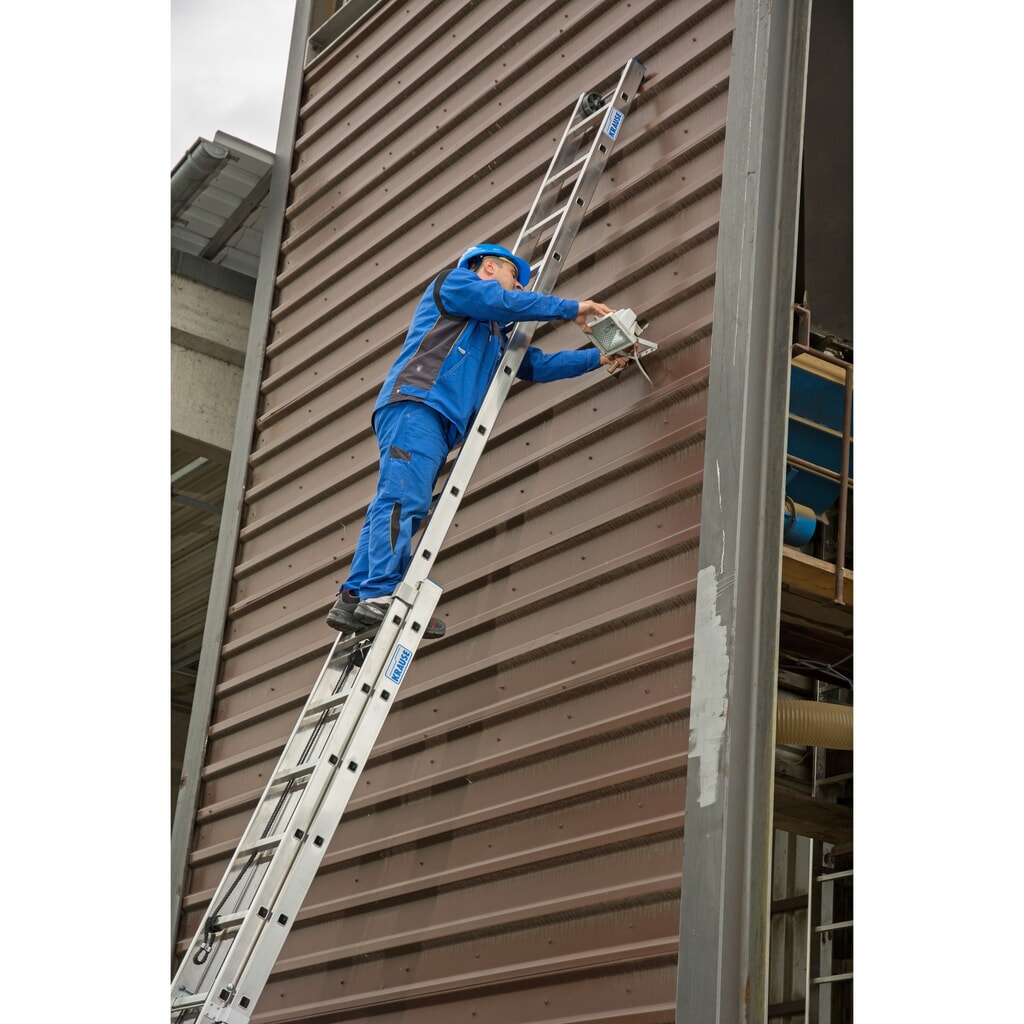N° de l'image du produit 6 : Échelle simple KRAUSE® à corde profi, en 2 parties, hauteur déployée 8,95 m