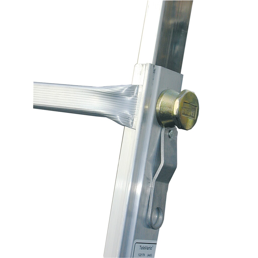 Échelle télescopique articulée KRAUSE® avec 4 rallonges intégrées, longueur max. 4,20 m N° de l'image du produit 3 : Échelle télescopique articulée KRAUSE® avec 4 rallonges intégrées, longueur max. 4,20 m
