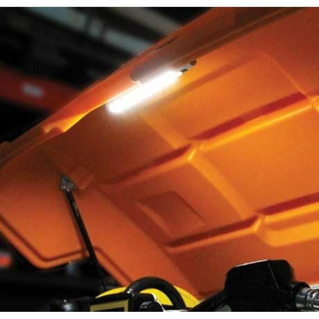 N° de l'image du produit 2 : Éclairage intérieur pour le dépôt à matières dangereuses en PE CEMO 220/2 et 1100/1, avec capteur de mouvement et batterie