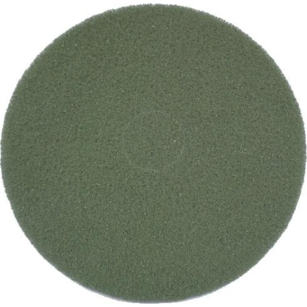 Tampon Nilfisk® Eco Brilliant 17", Diamètre 432 mm, lot de 2, vert Illustration du produit: Tampon Nilfisk® Eco Brilliant 17", Diamètre 432 mm, lot de 2, vert