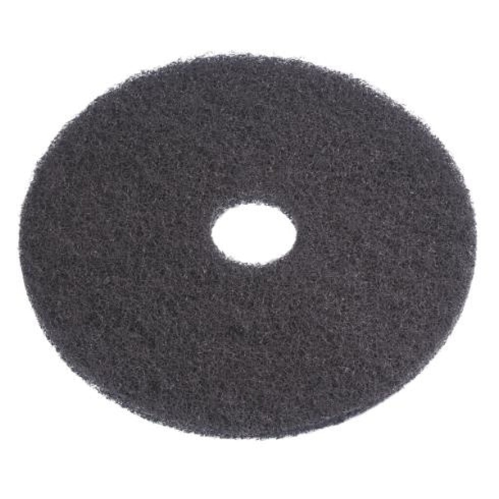 Nilfisk ® Eco Pad 17", Diamètre 432 mm, paquet de 5, noir Illustration du produit: Nilfisk ® Eco Pad 17", Diamètre 432 mm, paquet de 5, noir