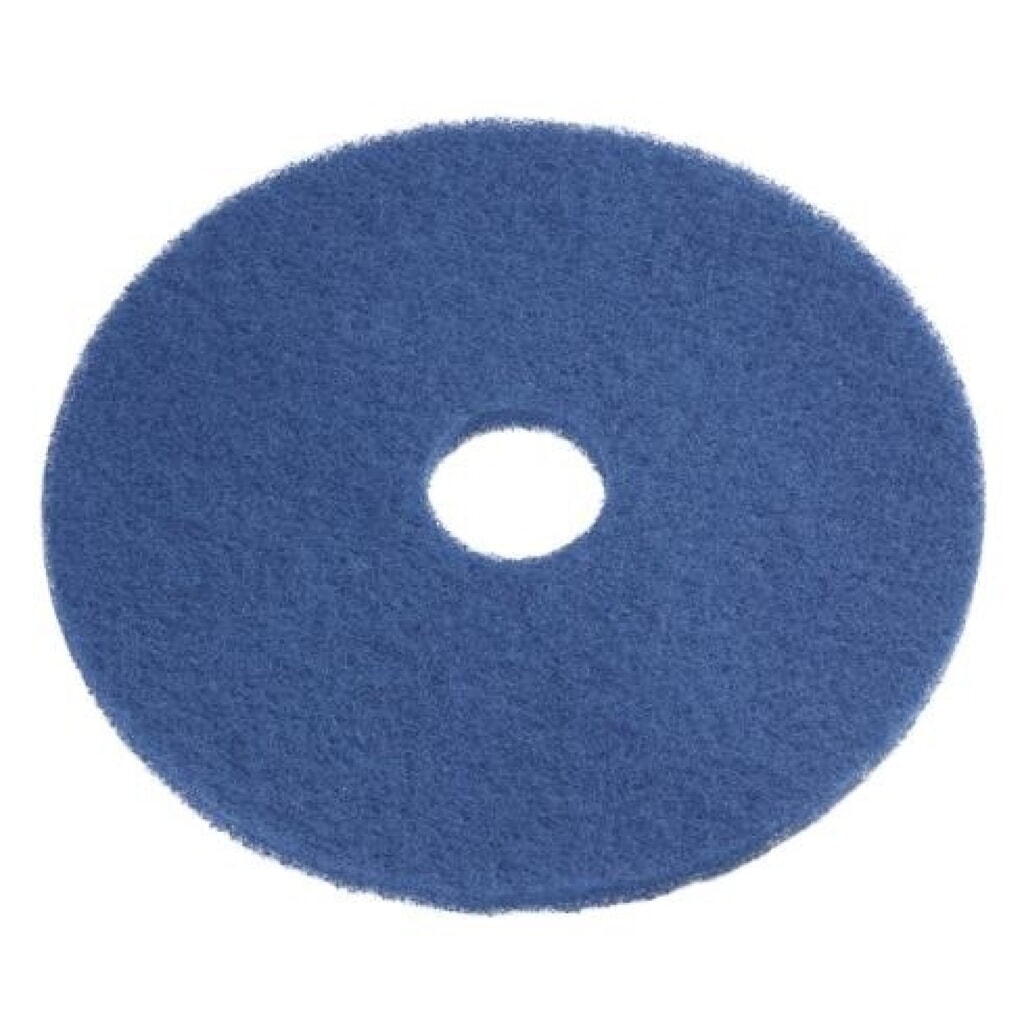 Illustration du produit: Nilfisk ® Eco Pad 17", Diamètre 432 mm, paquet de 5, bleu