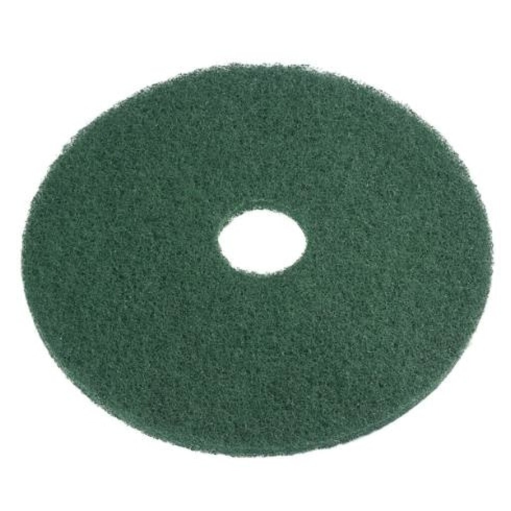 Illustration du produit: Nilfisk ® Eco Pad 17", Diamètre 432 mm, paquet de 5, vert