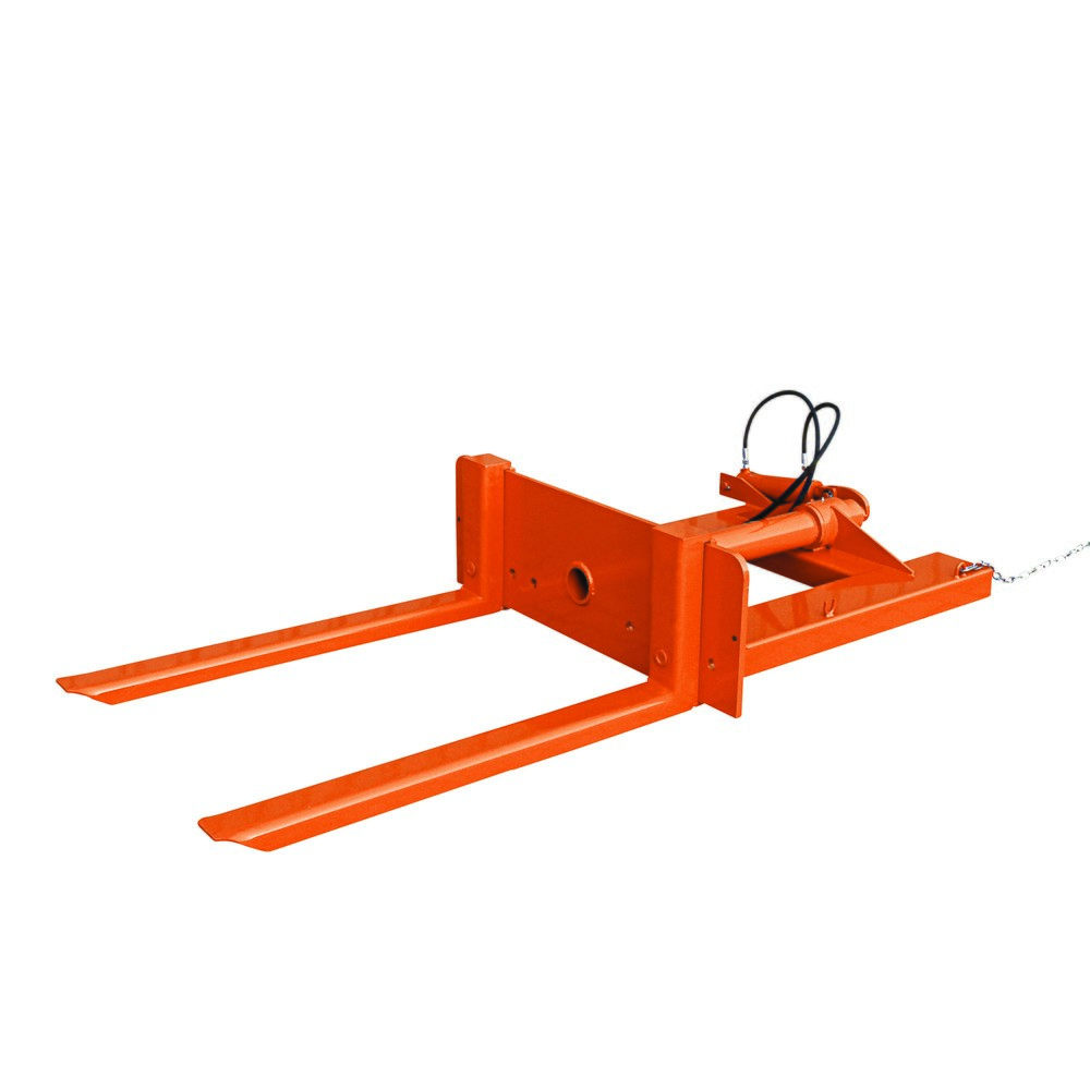 Numéro de l'image du produit 1: Eichinger® Basculeur de benne hydraulique pour conteneur avec fourreaux, 1 500 kg, orangé pur