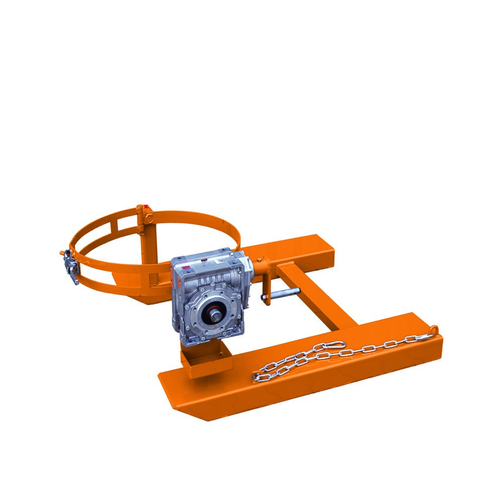 Numéro de l'image du produit 1: Eichinger® Basculeur de fûts, manivelle, 1 x fût orangé pur