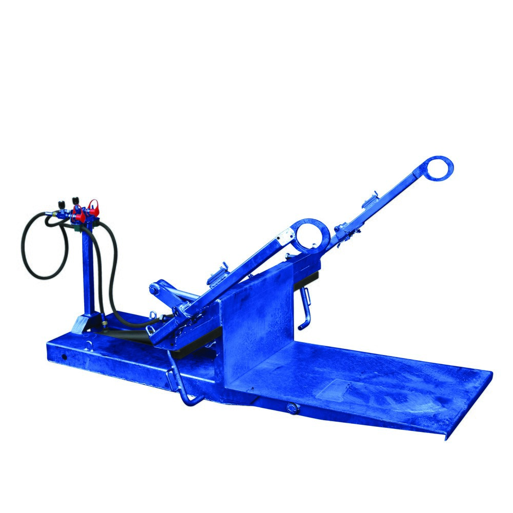 Numéro de l'image du produit 1: Eichinger® Basculeur de poubelle pour grandes poubelles (MGB), 600 kg, bleu gentiane