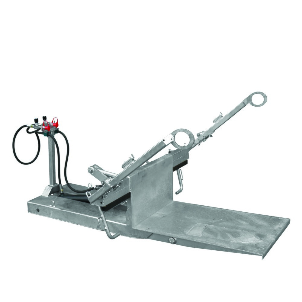 Numéro de l'image du produit 1: Eichinger® Basculeur de poubelle pour grandes poubelles (MGB), 600 kg, gris anthracite