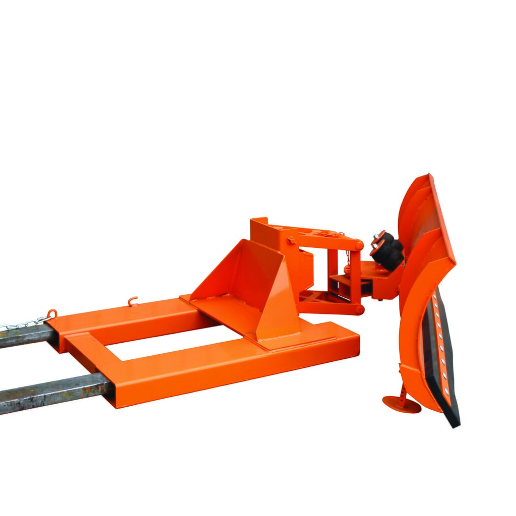 Eichinger® Chasse-neige avec compensation de niveau, entrée de fourche en bas Largeur de lame 1 500 mm orangé pur, acier N° de l'image du produit 1 : Eichinger® Chasse-neige avec compensation de niveau, entrée de fourche en bas Largeur de lame 1 500 mm orangé pur, acier