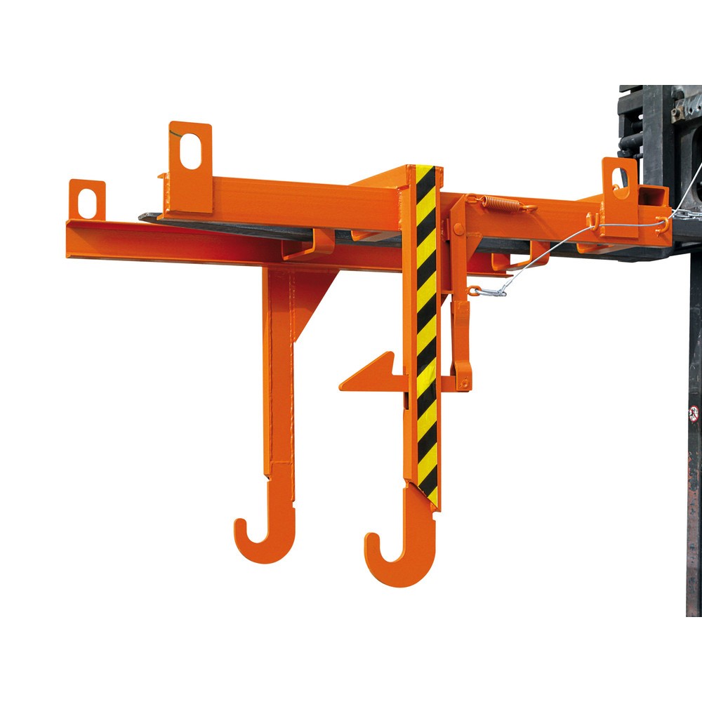 Numéro de l'image du produit 1: Eichinger® Dispositif de basculement pour chariot élévateur et grue, 2029.12 orangé pur