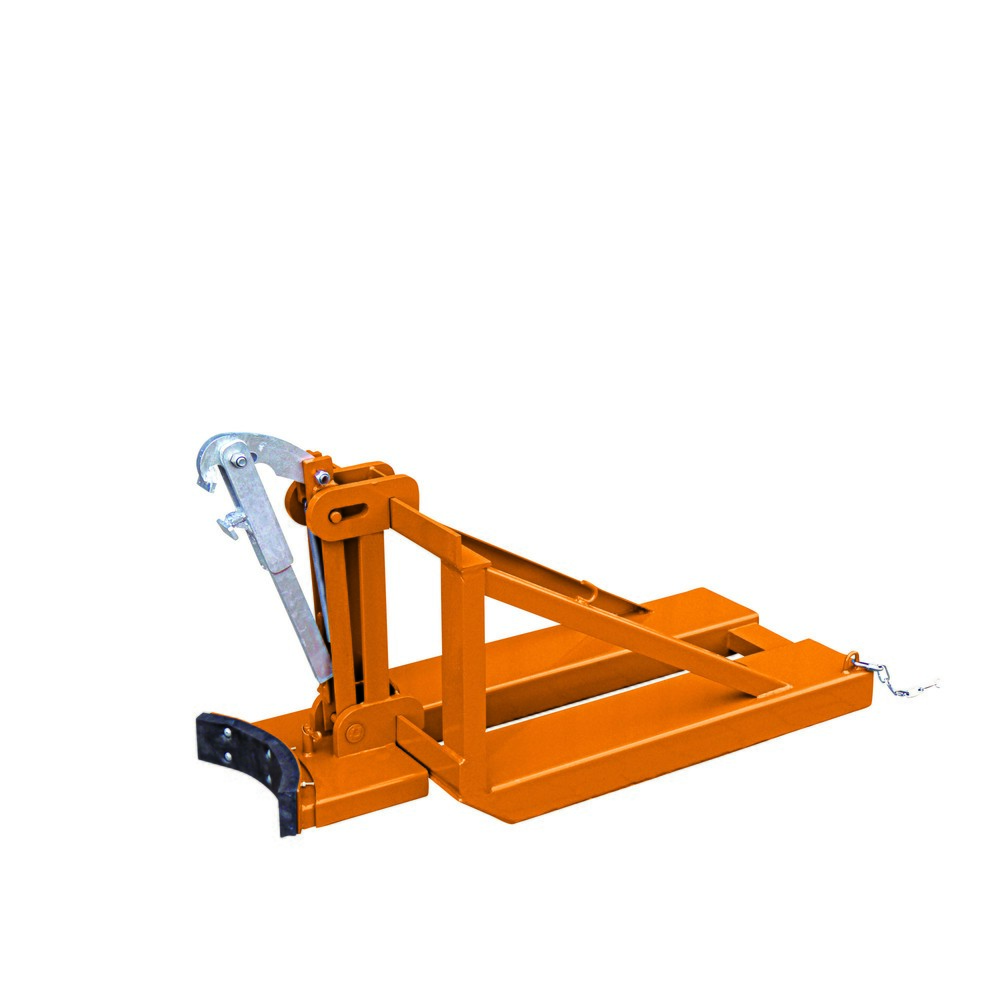 Numéro de l'image du produit 1: Eichinger® Lève-fûts pour fûts en acier et en plastique, 1 fût, orangé pur