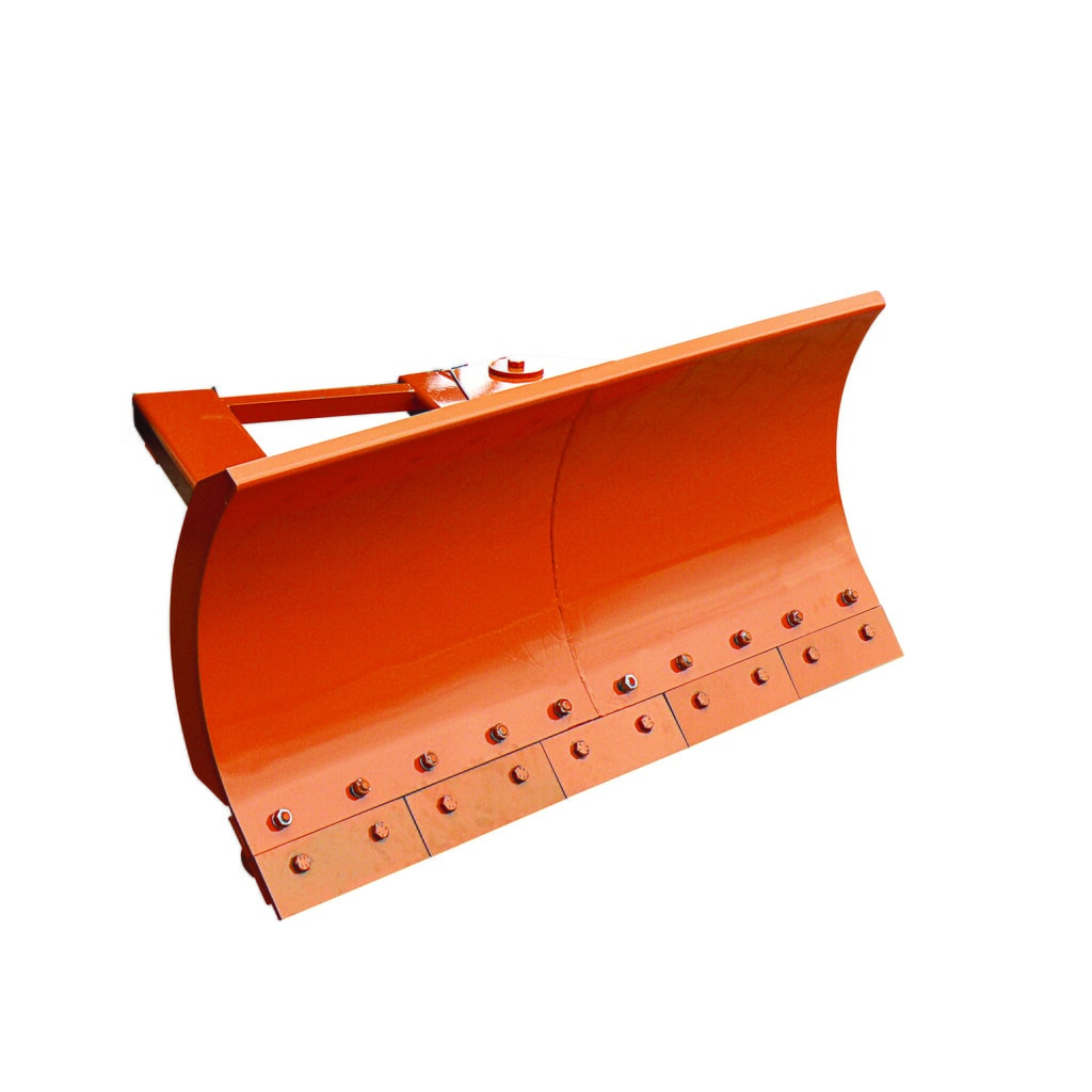 N° de l'image du produit 1 : Eichinger® Pelle chasse-neige, largeur de lame 1 500 mm orangé pur, acier