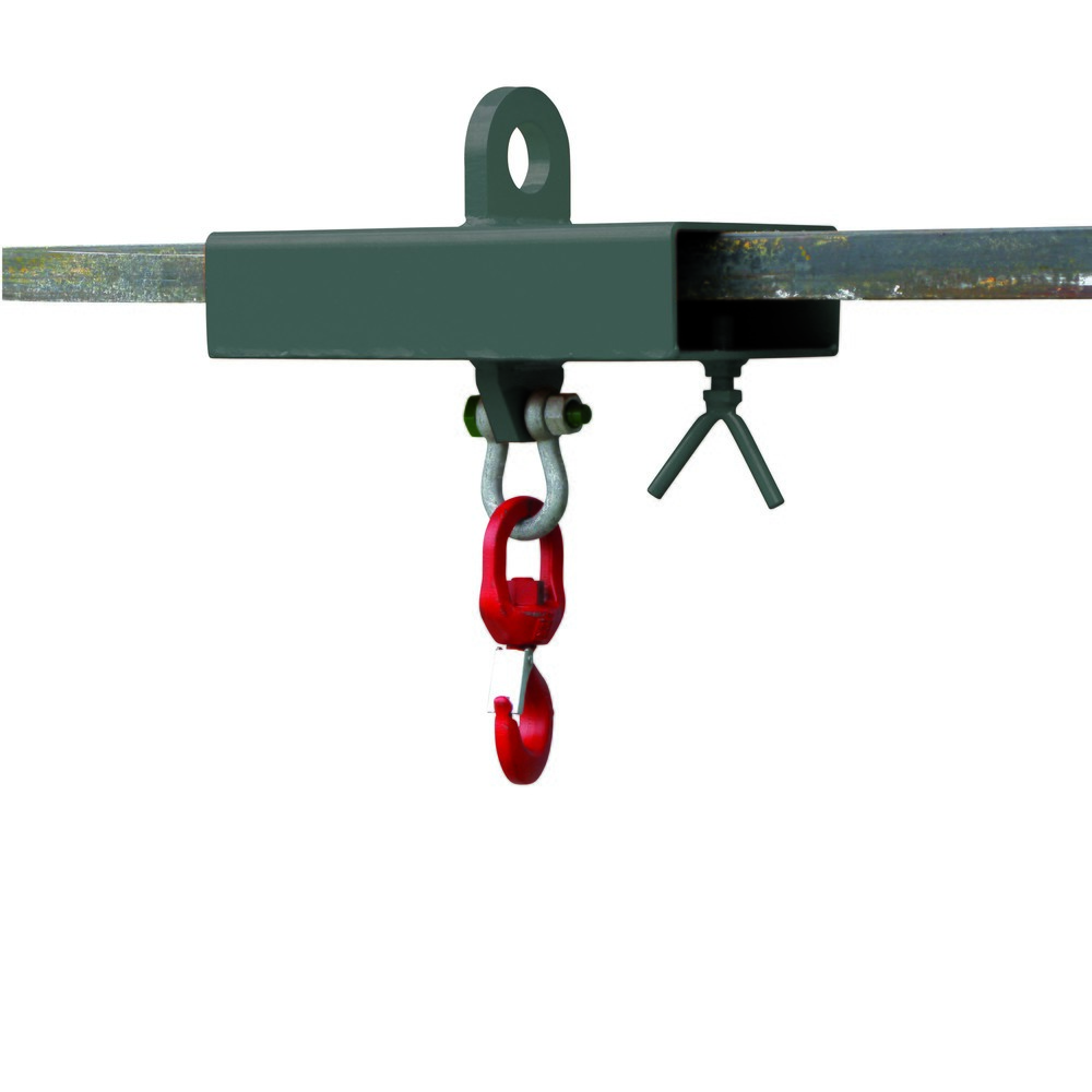 Numéro de l'image du produit 1: Eichinger® Rehausse de chariot pour crochet de levage pour 1 bras, 1 000 kg, gris anthracite