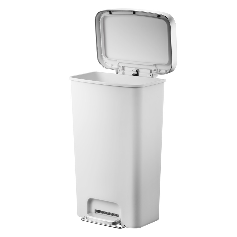 Numéro de l'image du produit 4: EKO Poubelle à pédale Hana, 45 litres, blanc