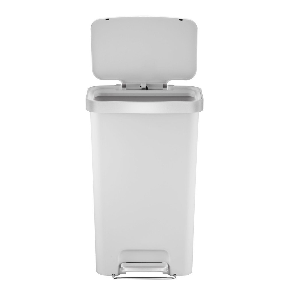 Numéro de l'image du produit 8: EKO Poubelle à pédale Hana, 45 litres, blanc