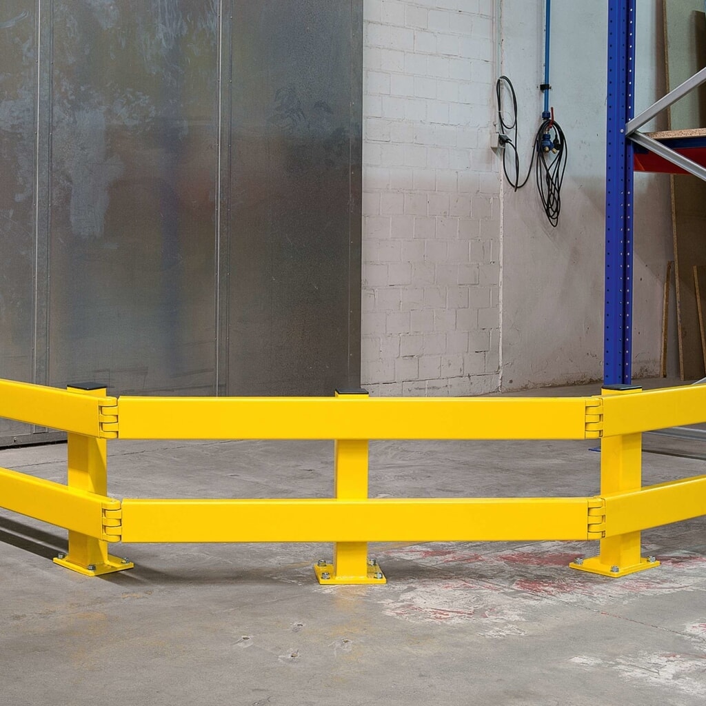 Poteau pour glissière de protection à profilé en C, pour l’intérieur, hauteur 465 mm N° de l'image du produit 5 : Poteau pour glissière de protection à profilé en C, pour l’intérieur, hauteur 465 mm