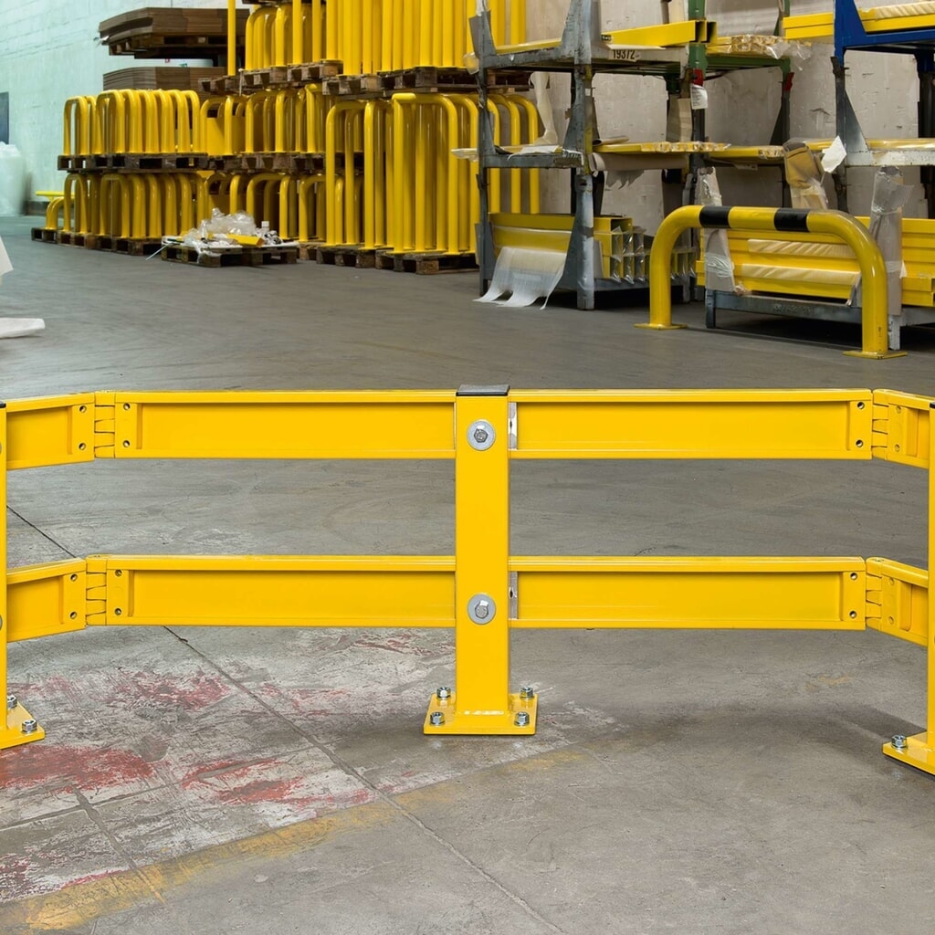 Poteau pour glissière de protection à profilé en C, pour l’intérieur, hauteur 465 mm N° de l'image du produit 6 : Poteau pour glissière de protection à profilé en C, pour l’intérieur, hauteur 465 mm